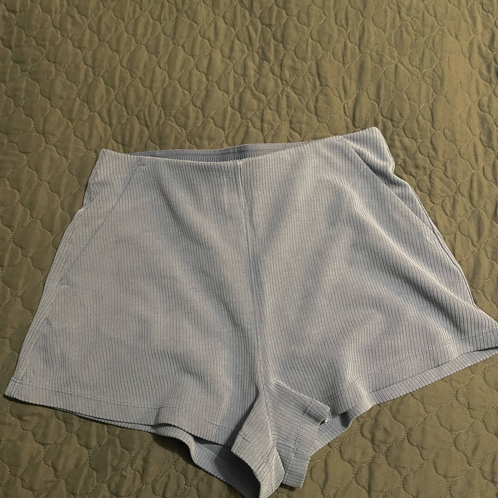 Lululemon Softstreme Ribbed High-Rise Shorts